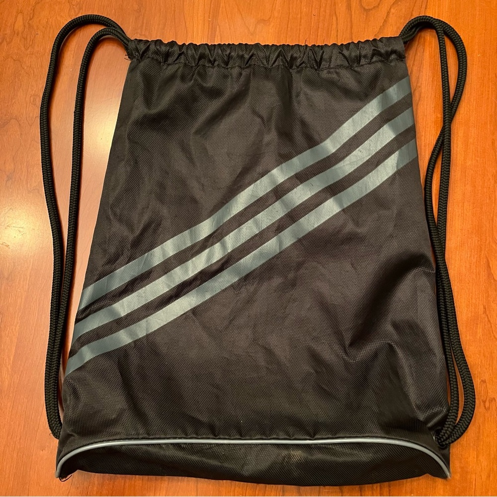 Adidas String Cinch Bag Backpack. Black. - image 2